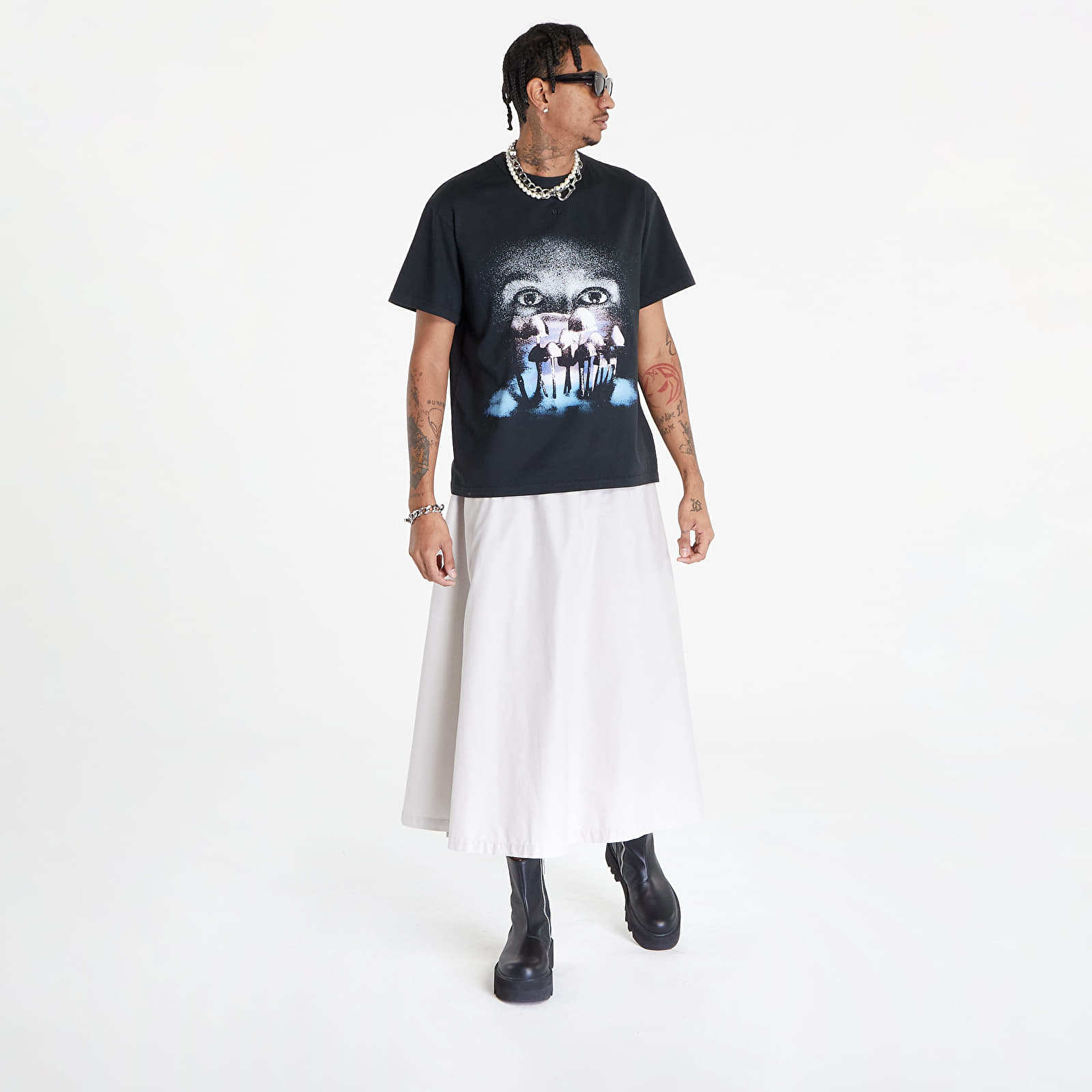 T-shirts MISBHV Mush T-Shirt UNISEX Washed Black