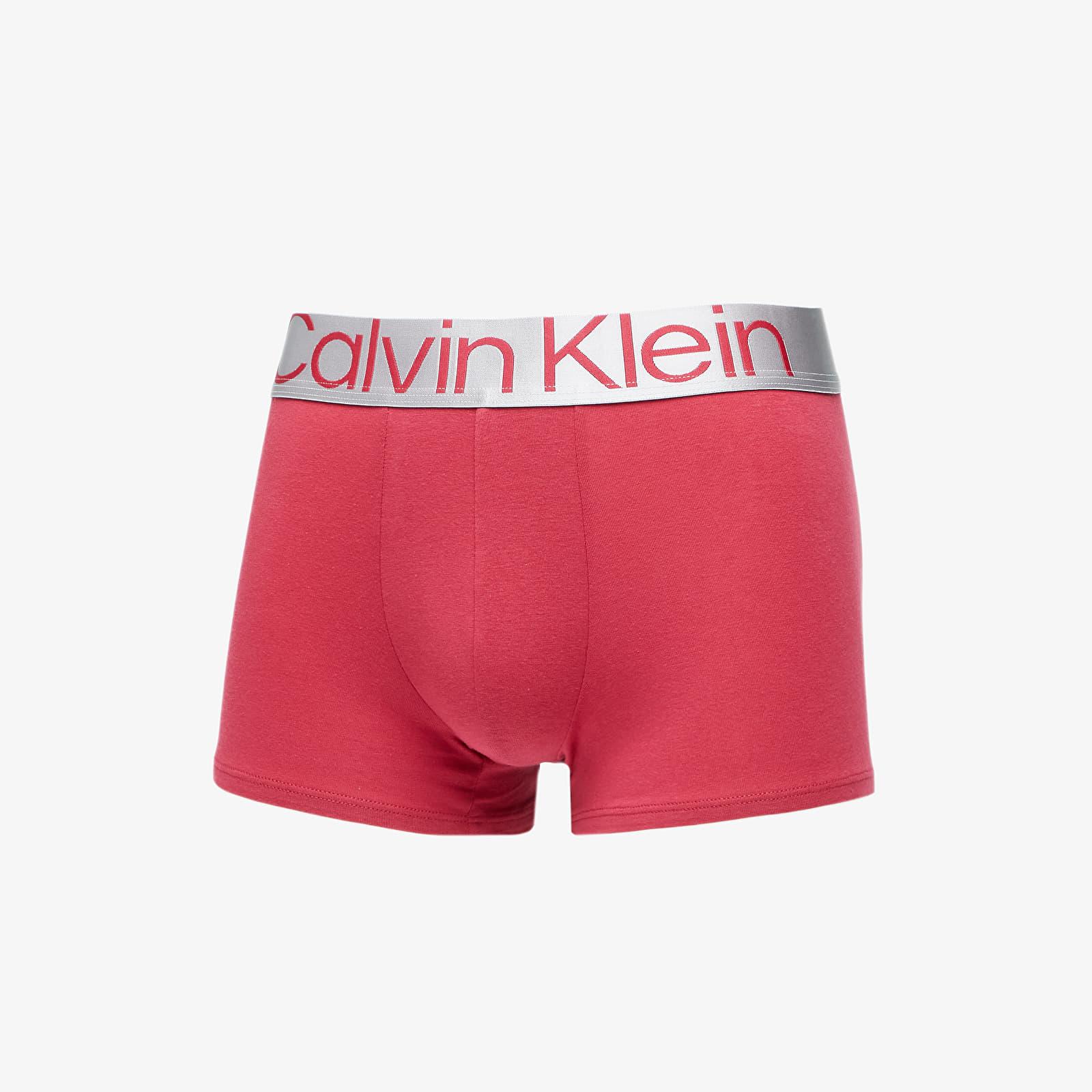 Boxeri Calvin Klein Reconsidered Steel Cotton Trunk 3-Pack Olive Branch/ Grey Heather/ Red Bud