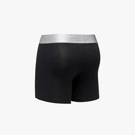 Boxer shorts Calvin Klein Reconsidered Steel Cotton Boxer Brief 3-Pack Black/  Grey Heather