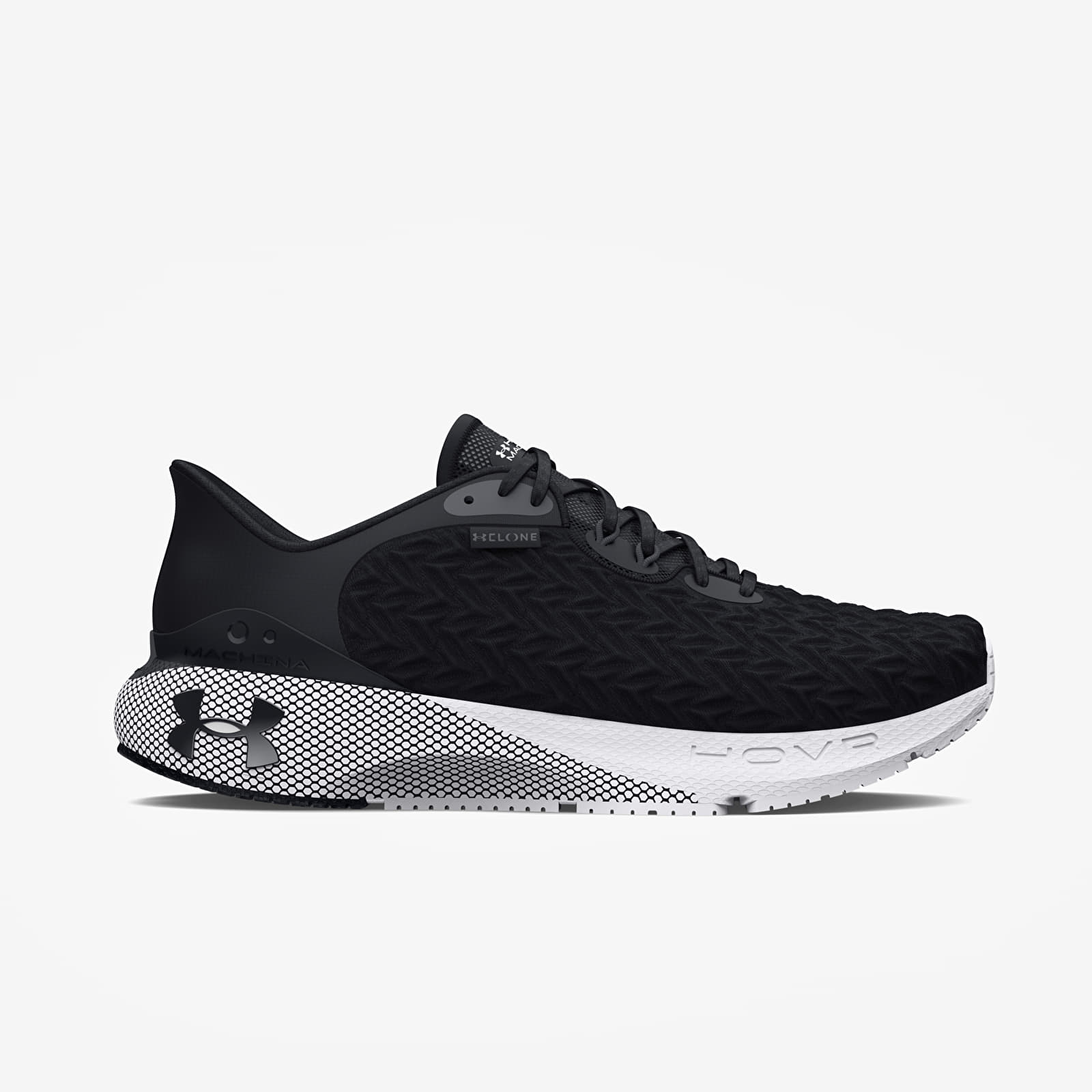 Herren Sneaker und Schuhe Under Armour HOVR Machina 3 Clone Black