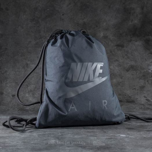 Nike heritage 2025 gymsack black