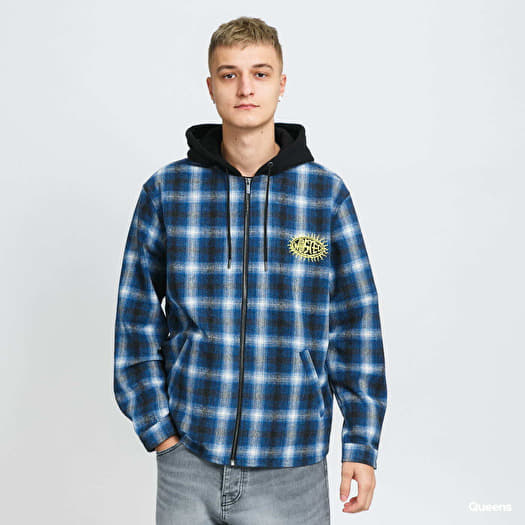 Checkered shirt with hoodie online