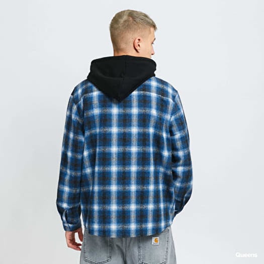 Men s hoodies Wasted Paris Hoodie Shirt Shadow Plaid Love Black Blue White Footshop