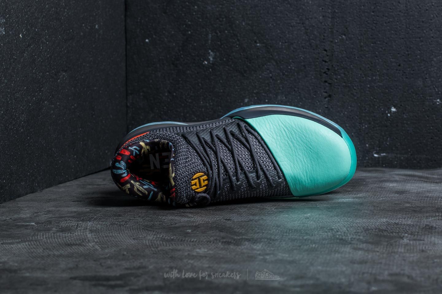Buty męskie adidas Harden Vol. 1 Core Black/ Easy Green/ Energy