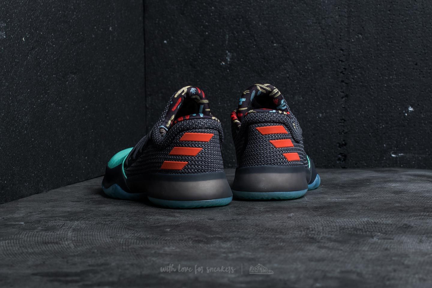 Men s shoes adidas Harden Vol. 1 Core Black Easy Green Energy