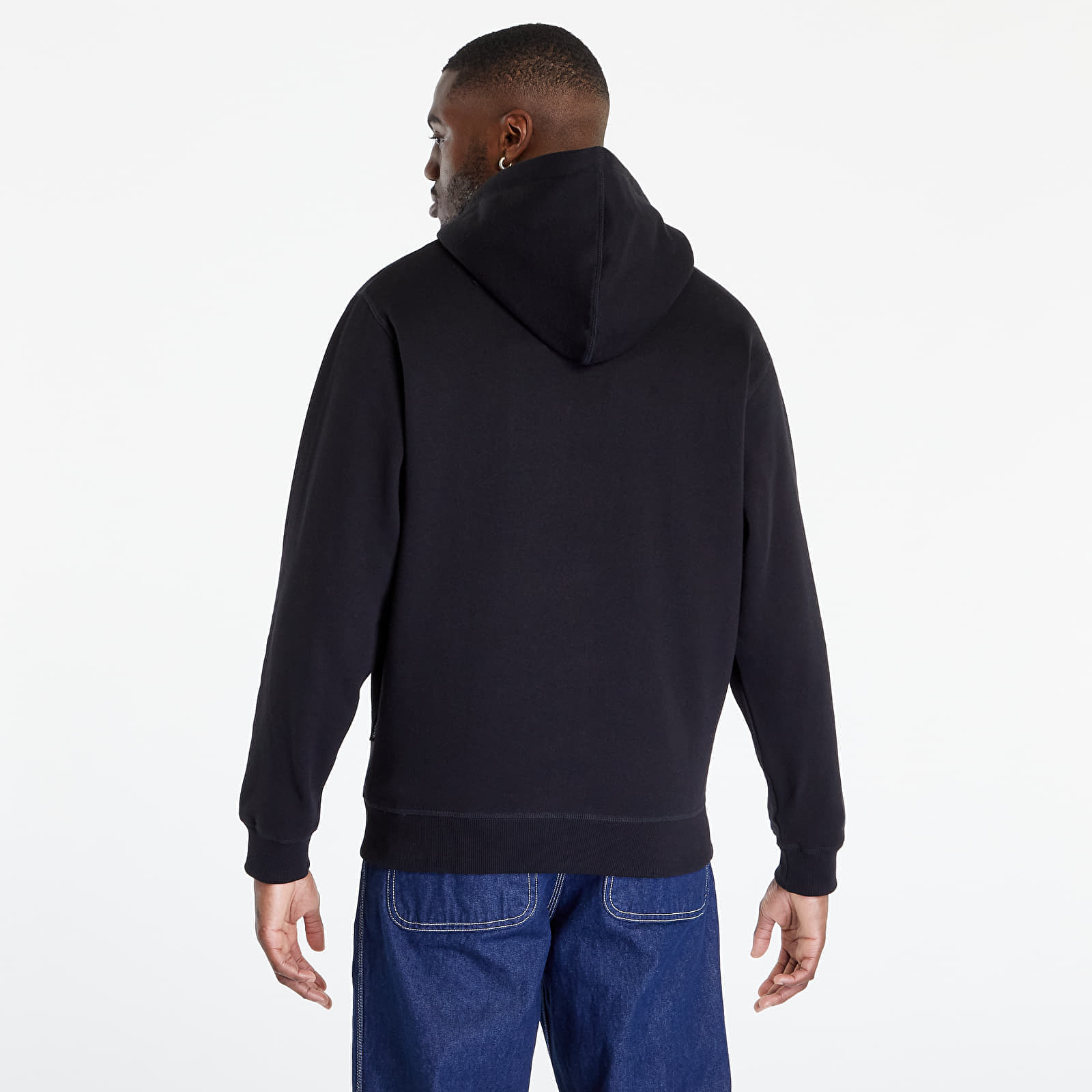 Felpe con cappuccio uomo Wasted Paris Hoodie Zip Dark Pitcher Black