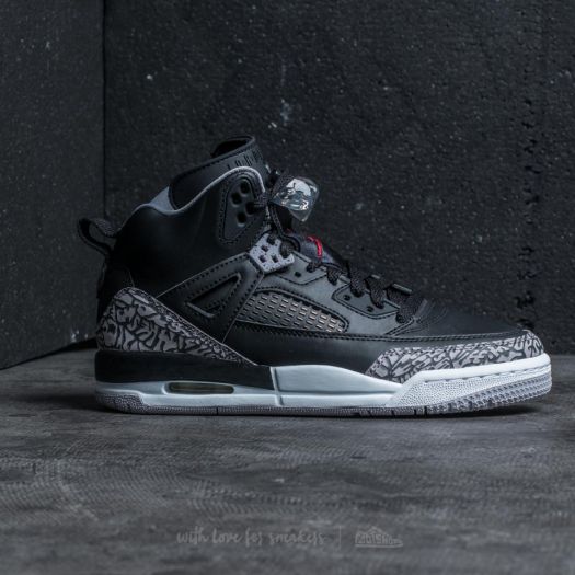 Jordan spizike top black cement