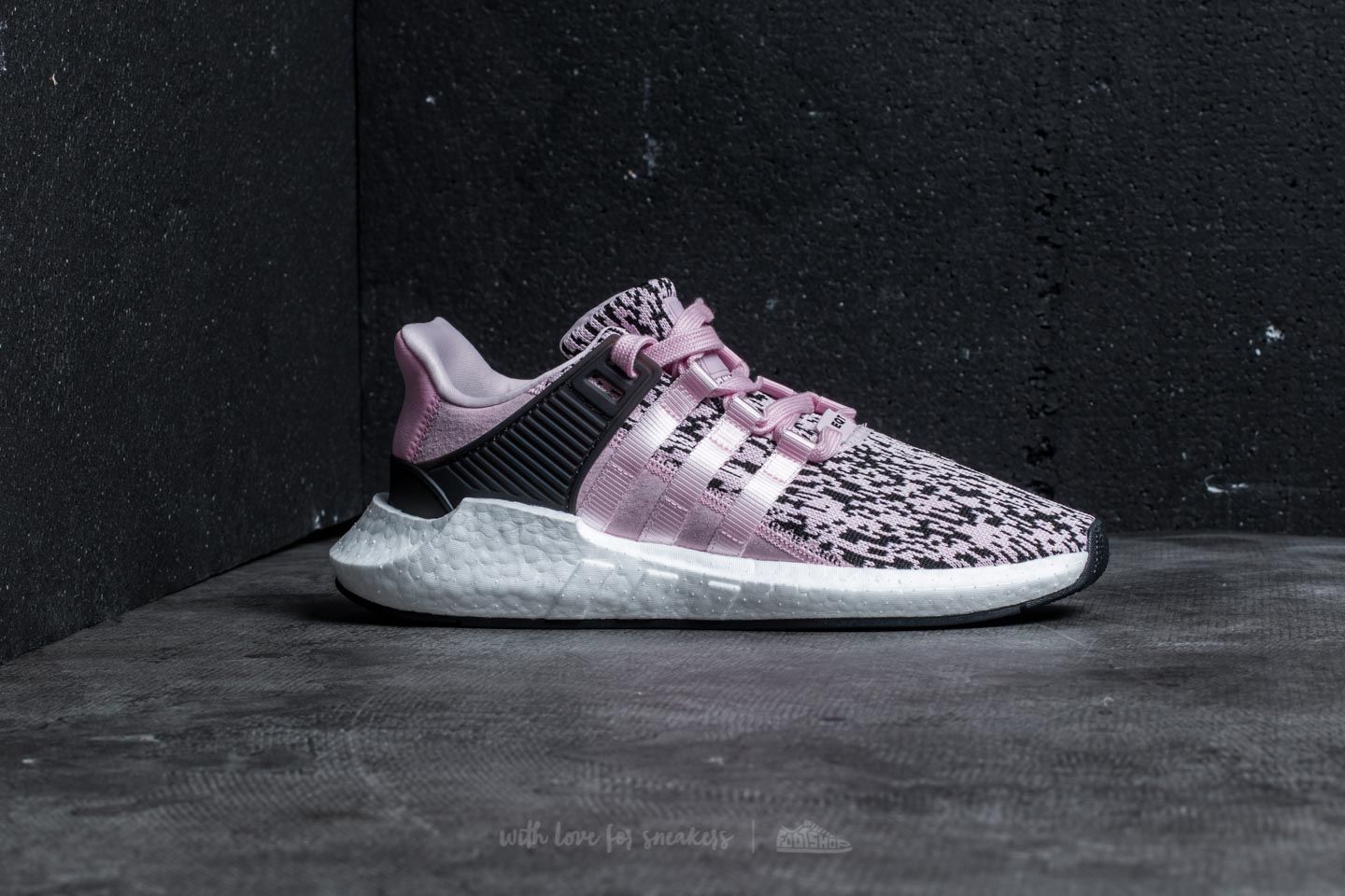 Adidas eqt support 93/17 pink black store