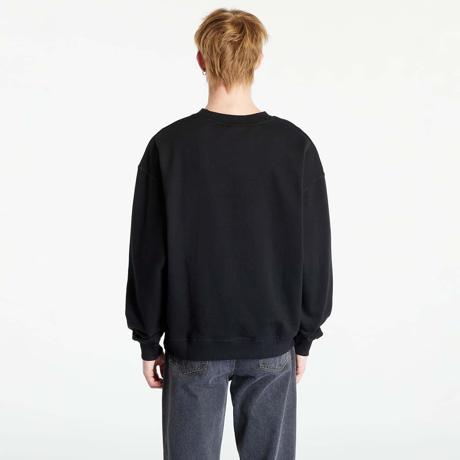 Mikiny Wasted Paris Crew Neck Feeler Black