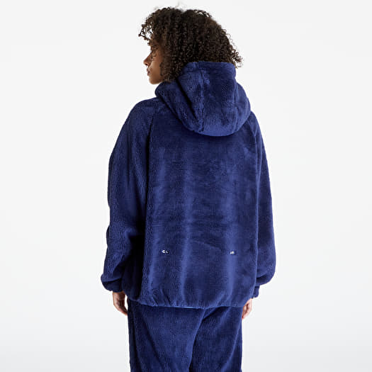 Blue nike hotsell velvet hoodie