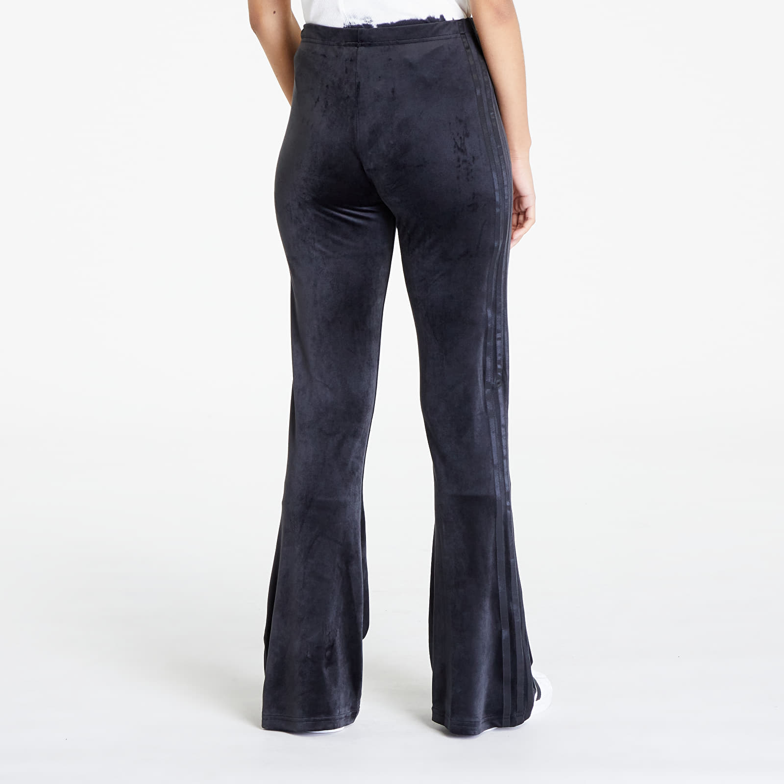 Pajkice  adidas Velvet Flares Pants Black