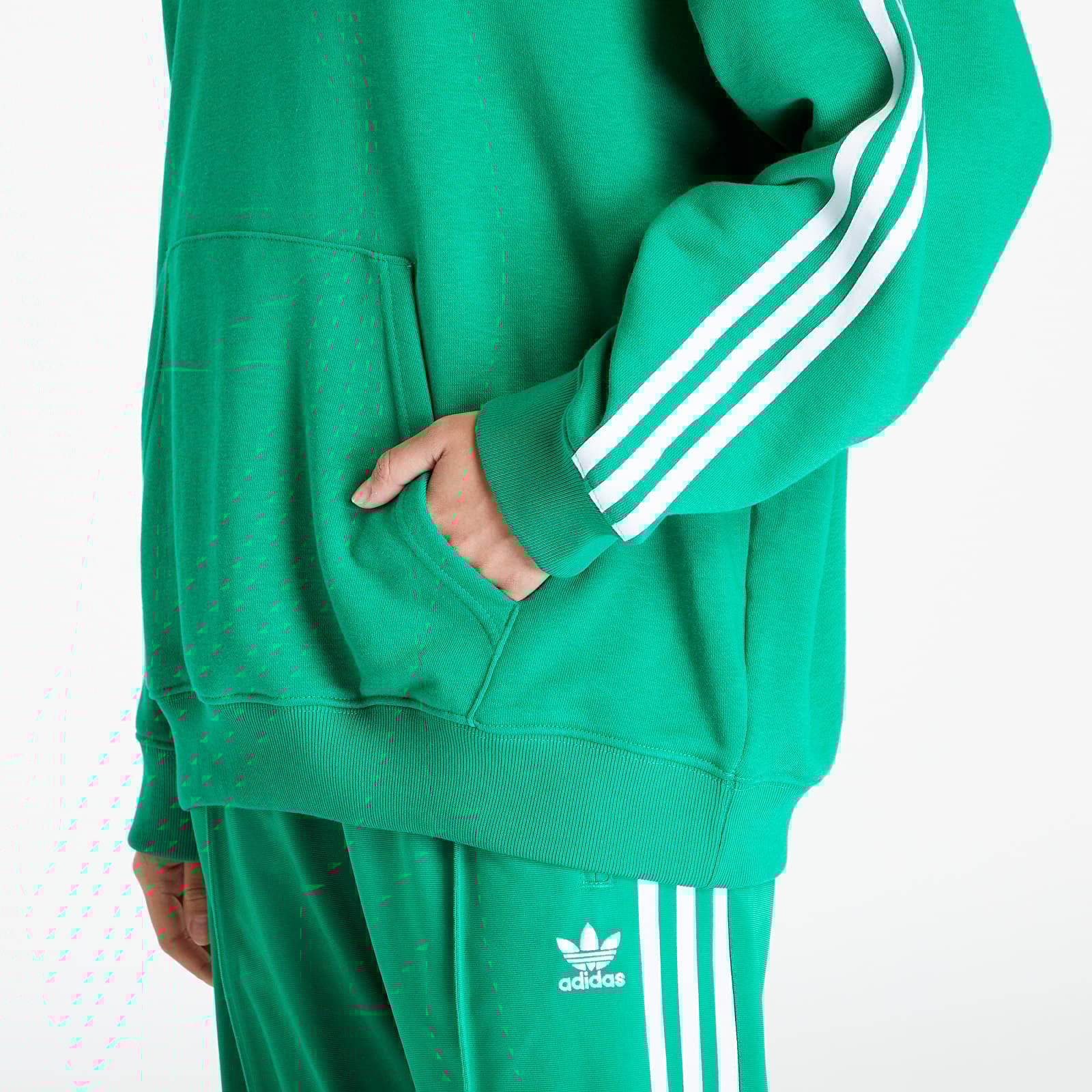Adidas green zip hoodie online