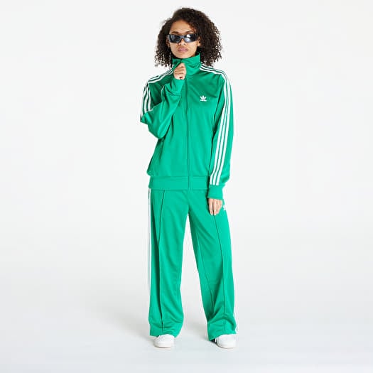 adidas Originals Adicolor Loose Firebird Track Top Green Footshop