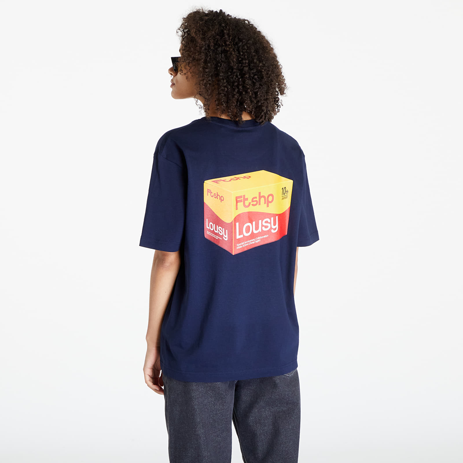 Tričká FTSHP x Lousy UNISEX Tee Navy