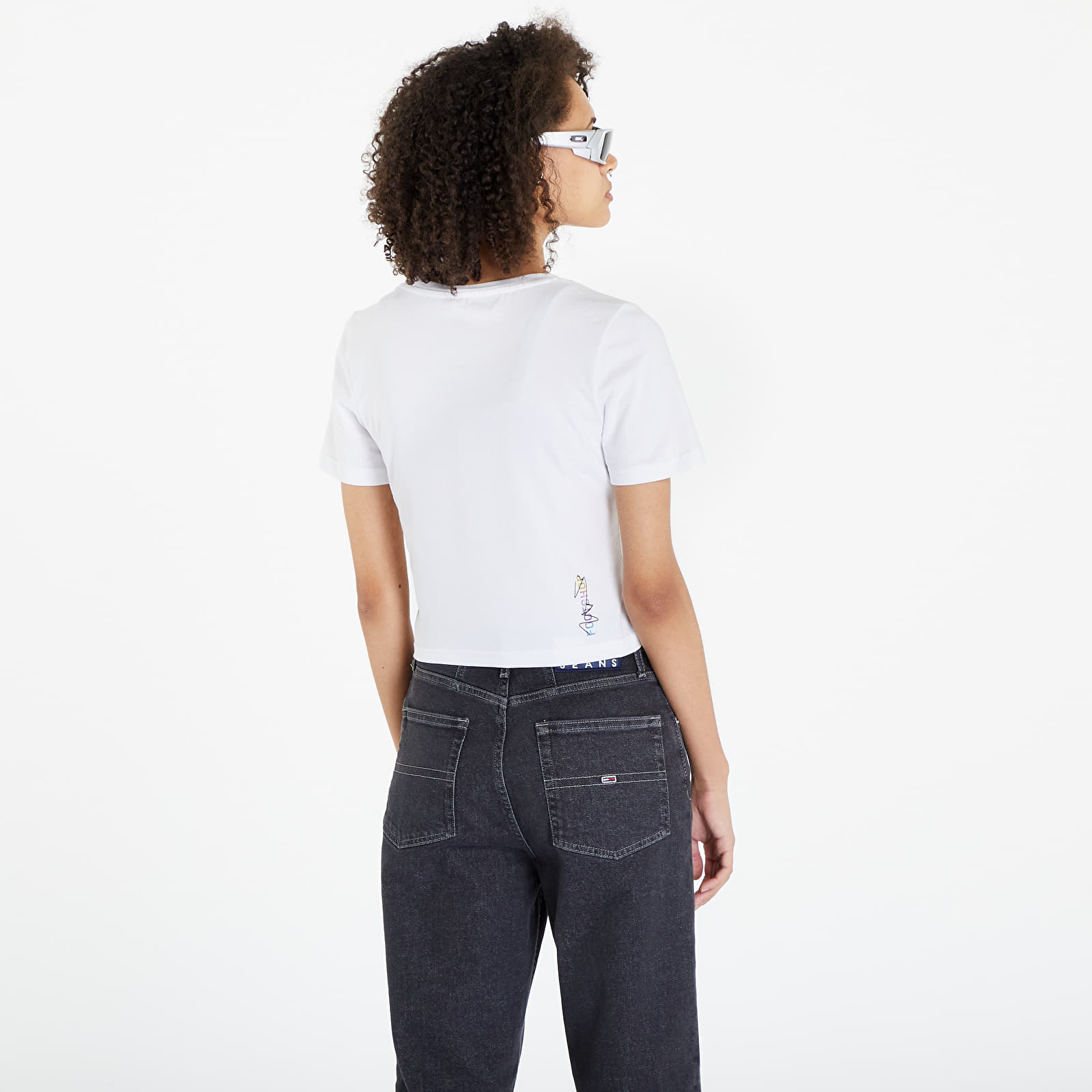 T-shirts Footshop Romanian Artist Croptop White