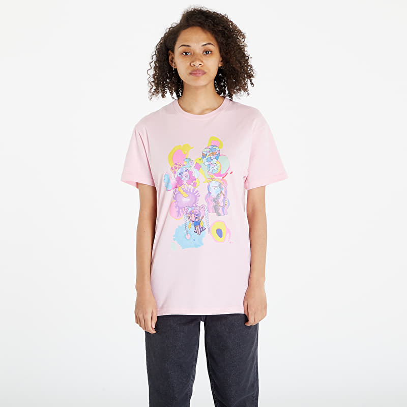 T-Shirt Footshop Romanian Artist Tee Pink