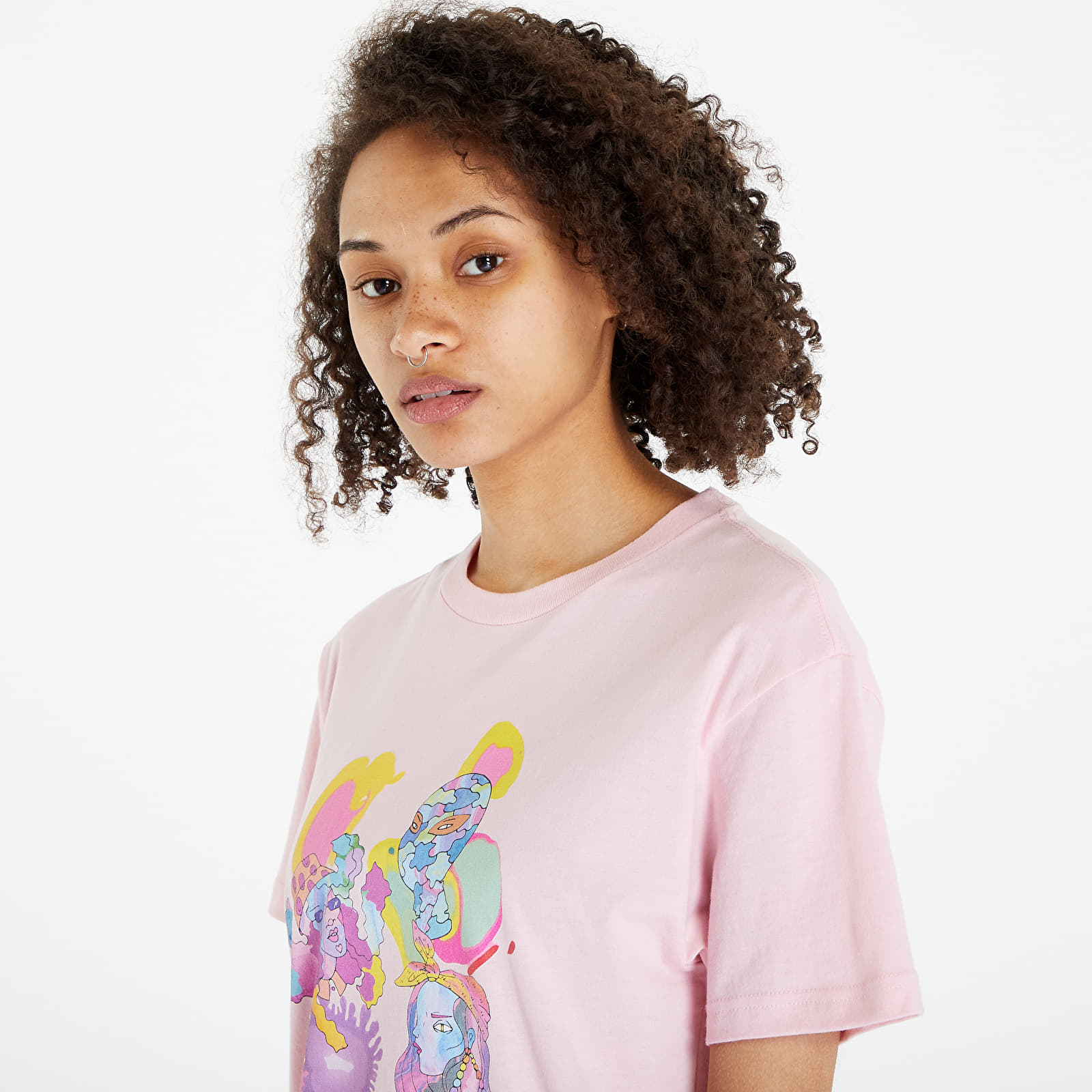 Trička Footshop Romanian Artist Tee Pink
