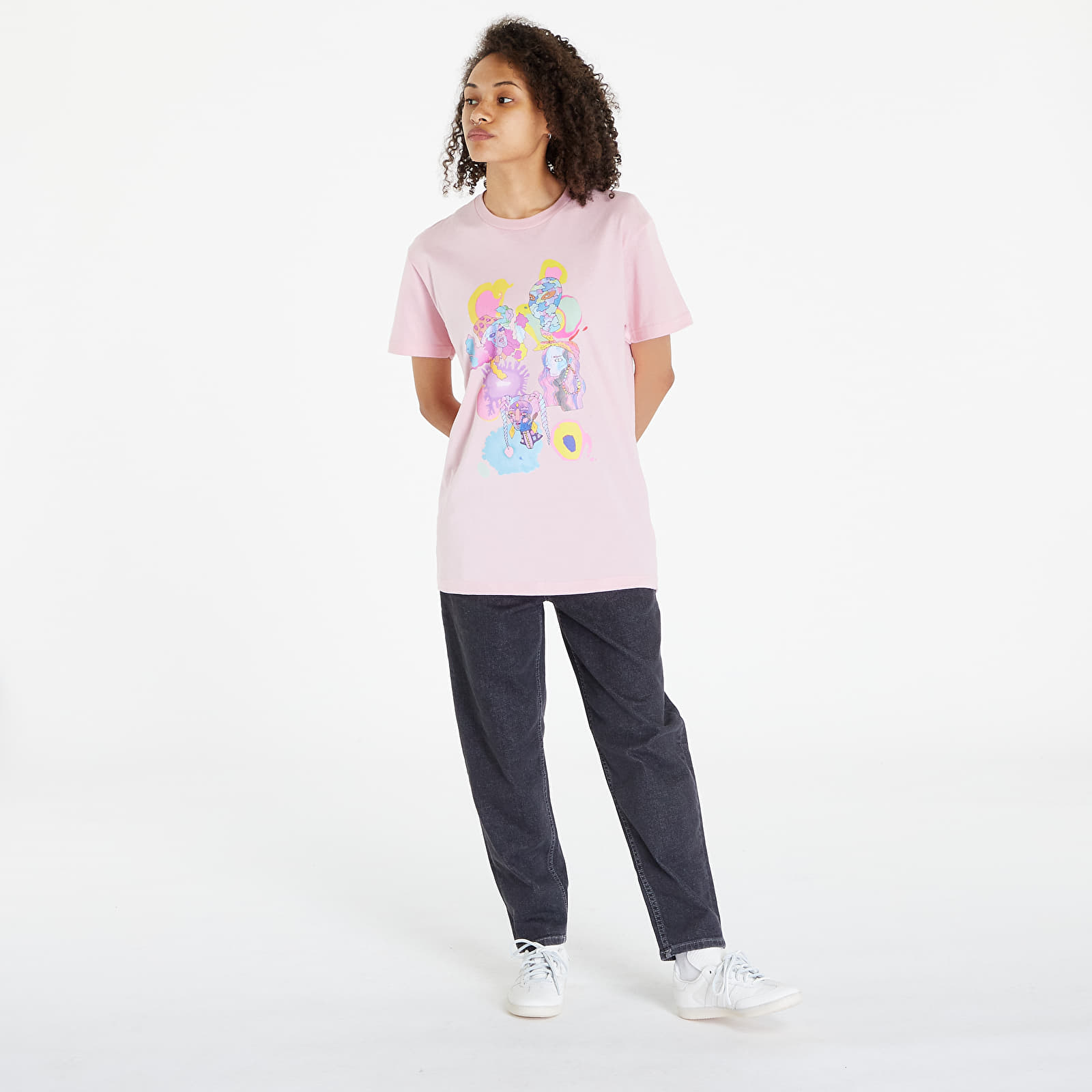 Trička Footshop Romanian Artist Tee Pink