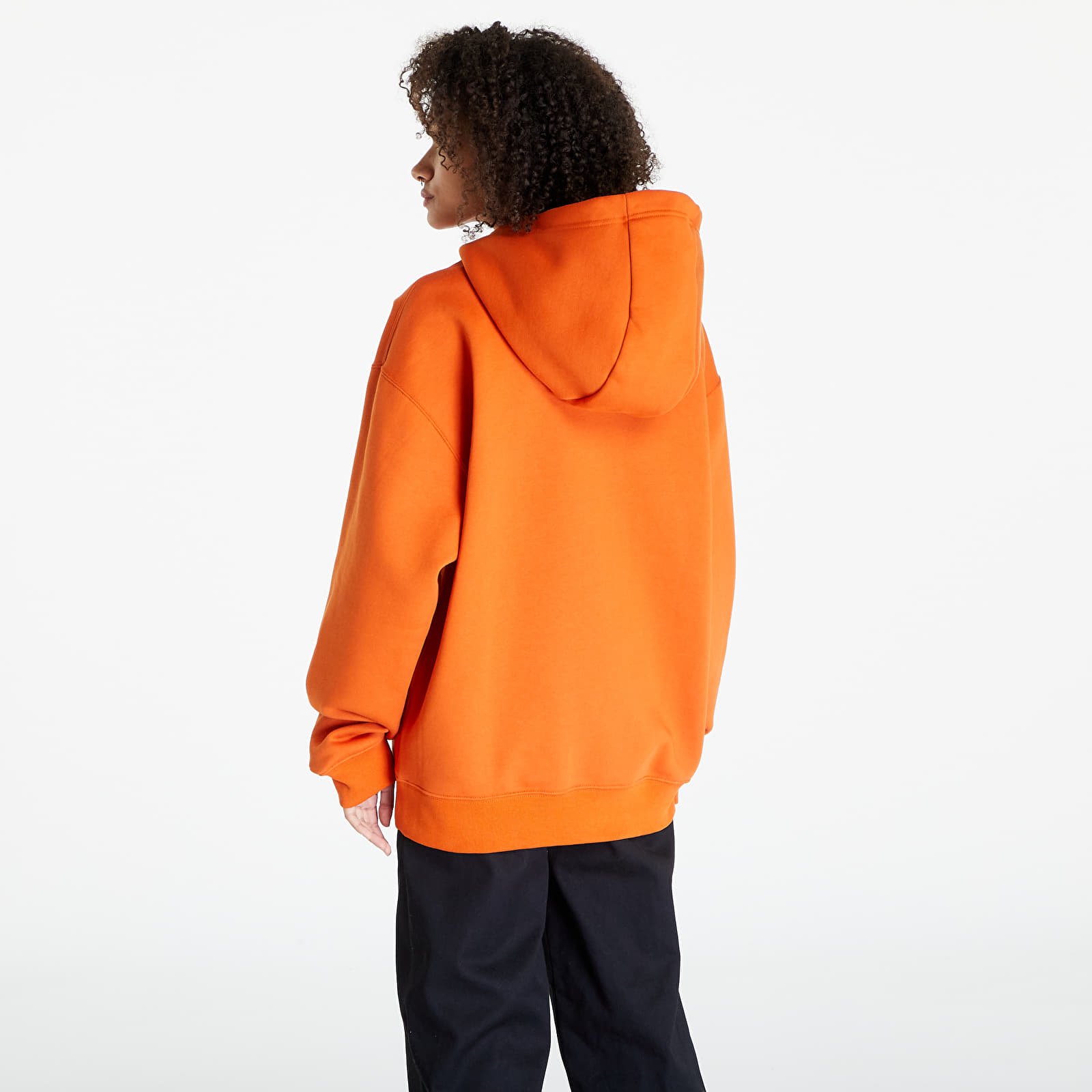 Mikiny Nike ACG Therma-FIT Fleece Pullover Hoodie UNISEX Campfire Orange/ Summit White
