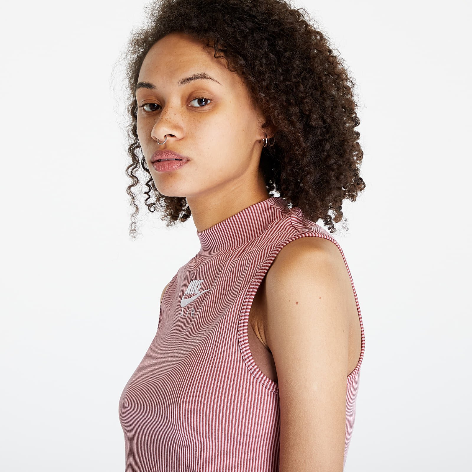 Felsők Nike W Air Rib Tank Pink