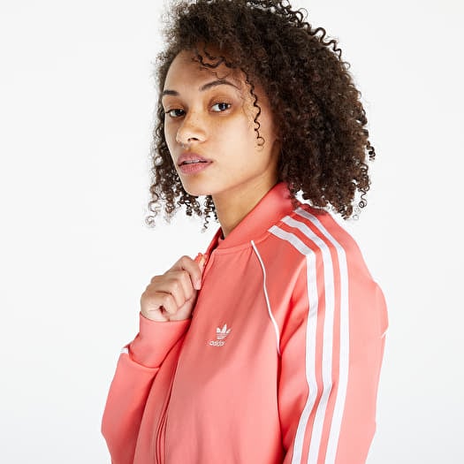 Adidas sst track clearance jacket women's pink
