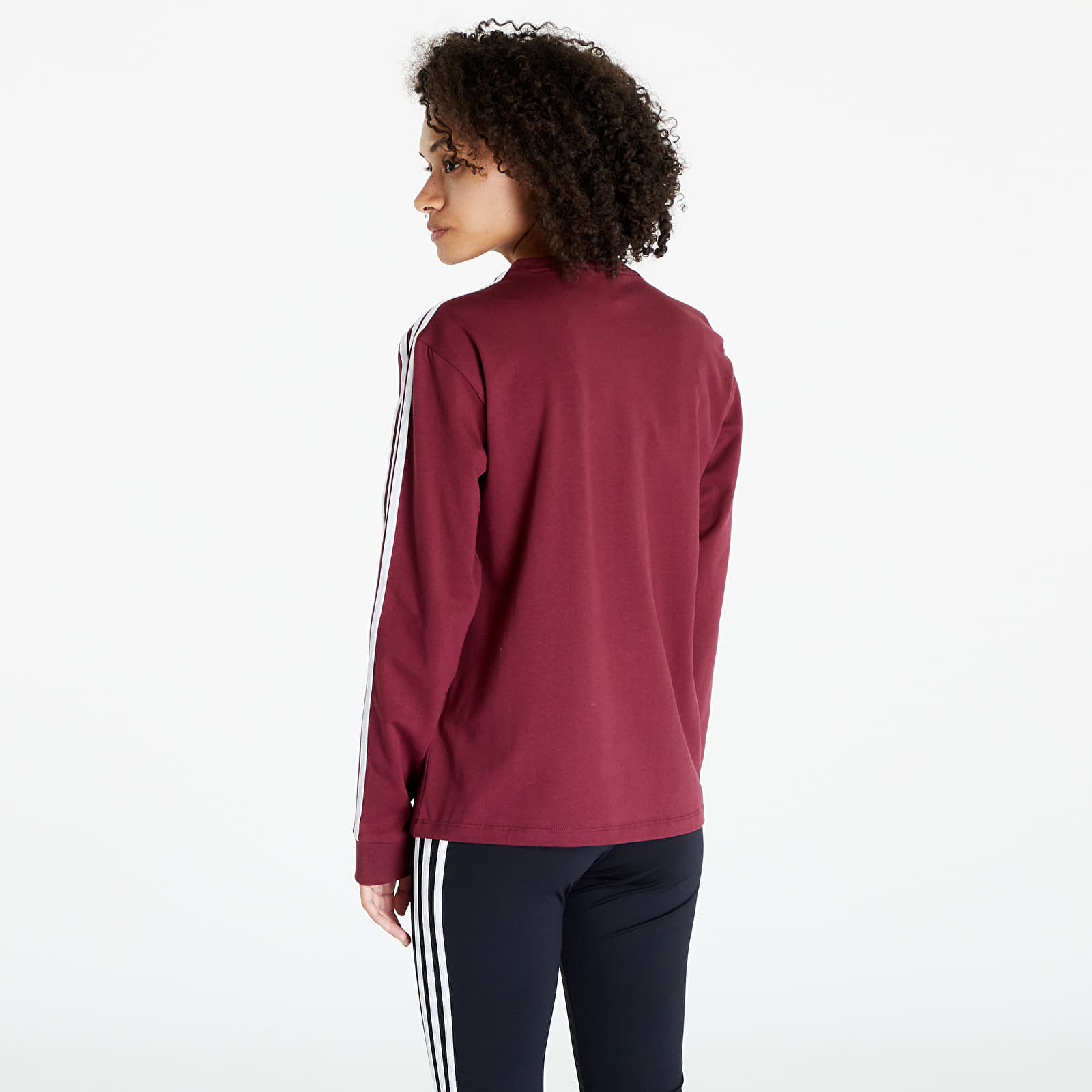 Marškinėliai adidas 3 Stripes Long Sleeve T-Shirt Shared