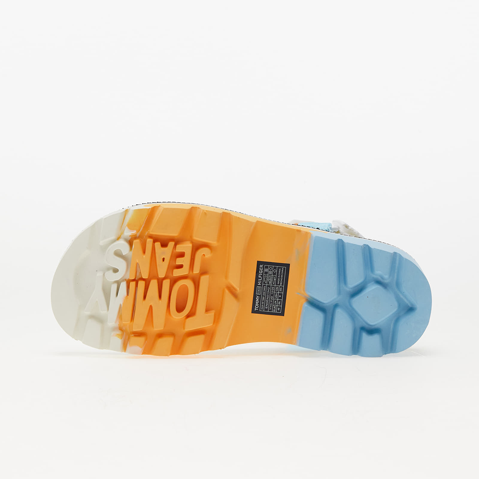 Dámske topánky a tenisky TOMMY JEANS Color Pop Sandal White
