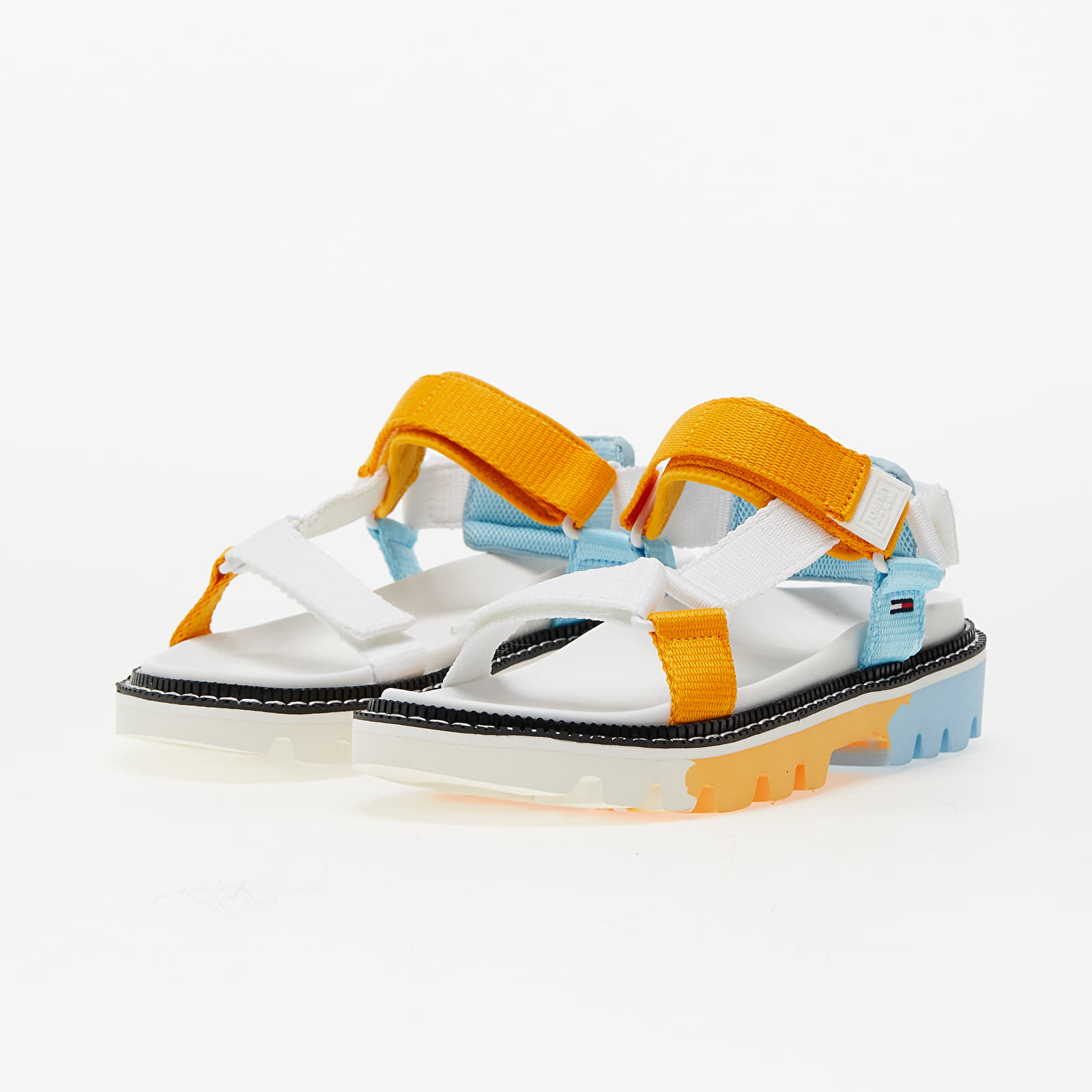 Dámske topánky a tenisky TOMMY JEANS Color Pop Sandal White