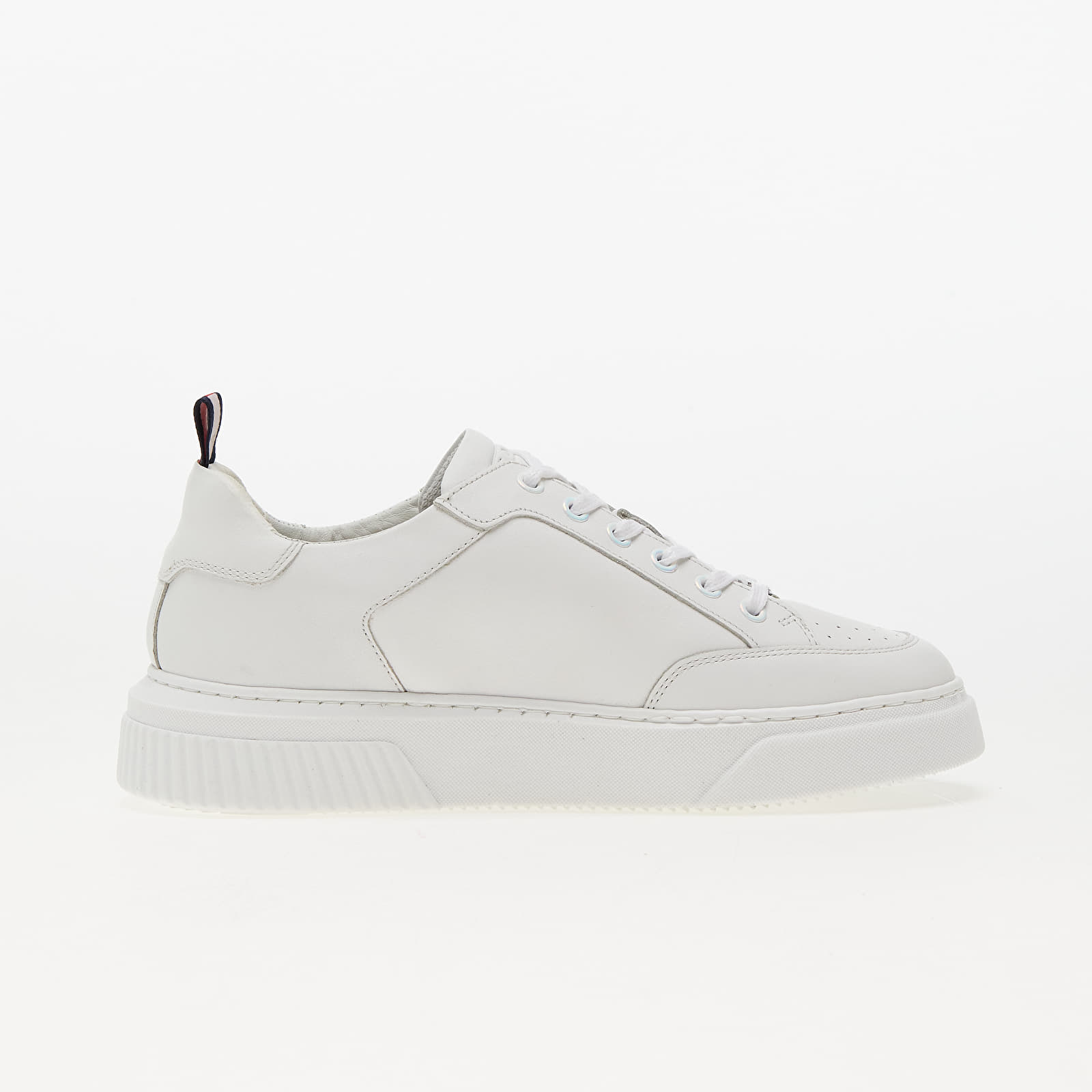 Női cipők TOMMY JEANS Elevated Leather Cupsole White