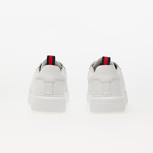 Women s shoes TOMMY JEANS Elevated Leather Cupsole White Footshop