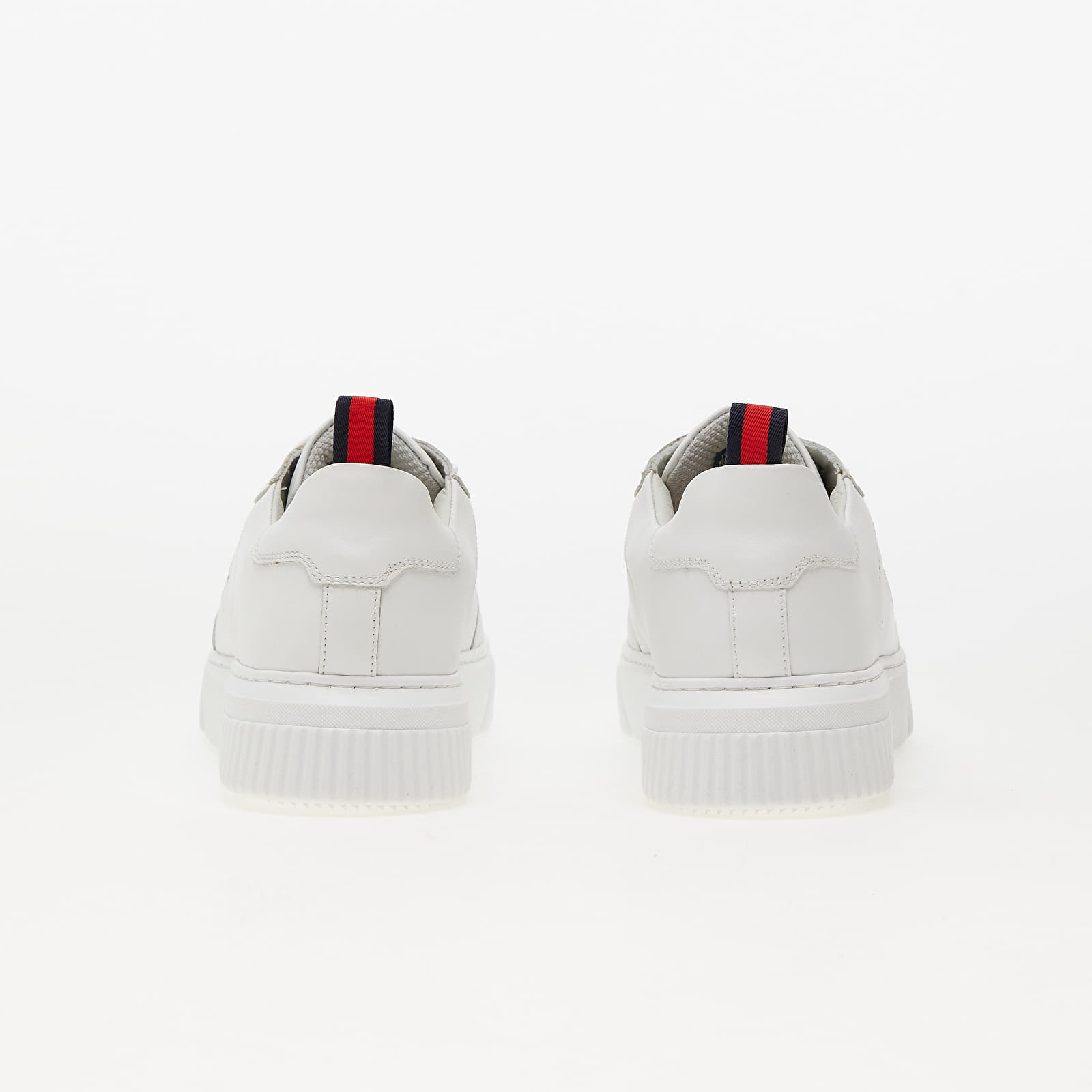 Női cipők TOMMY JEANS Elevated Leather Cupsole White
