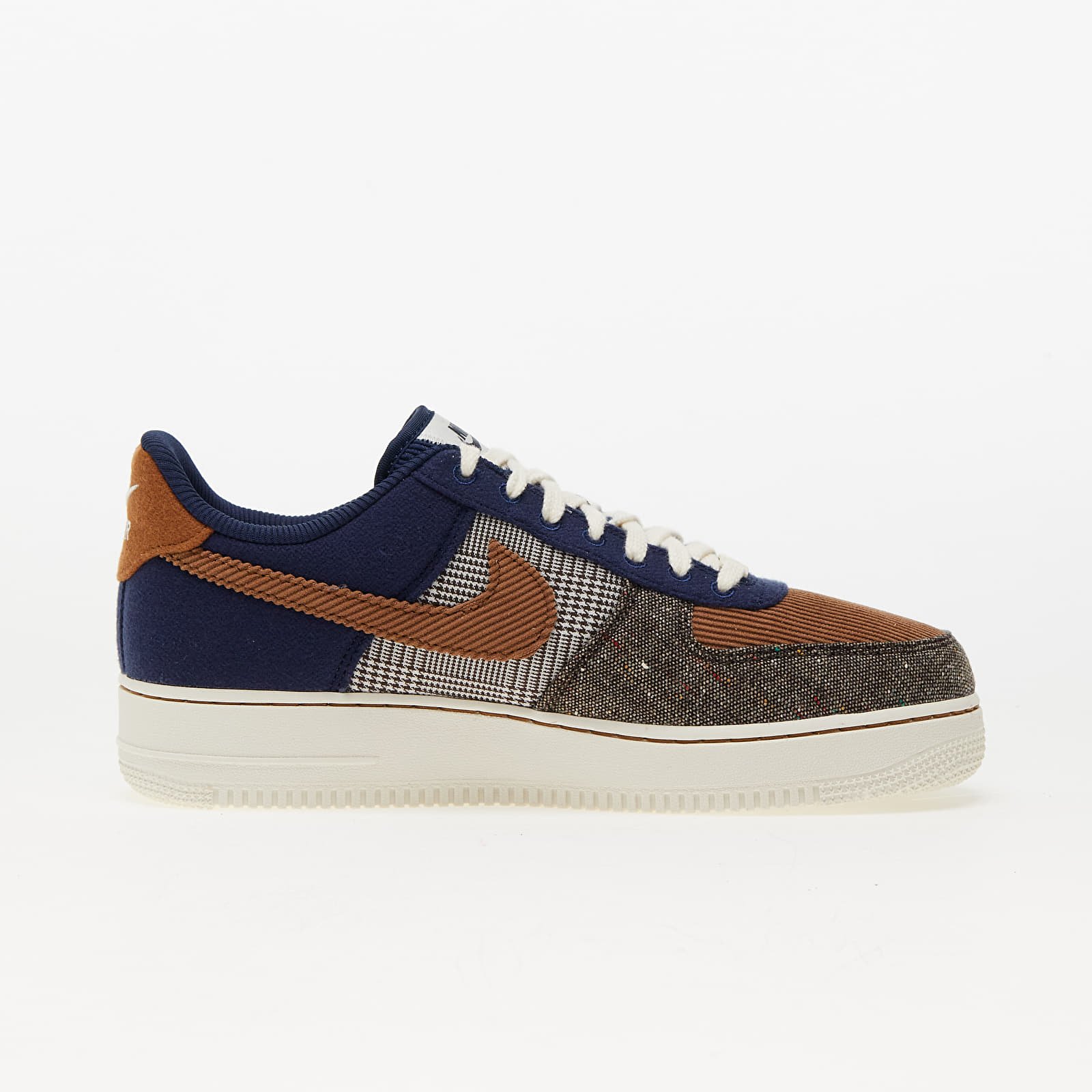 Buty męskie Nike Air Force 1 '07 Premium Midnight Navy/ Ale Brown-Pale Ivory