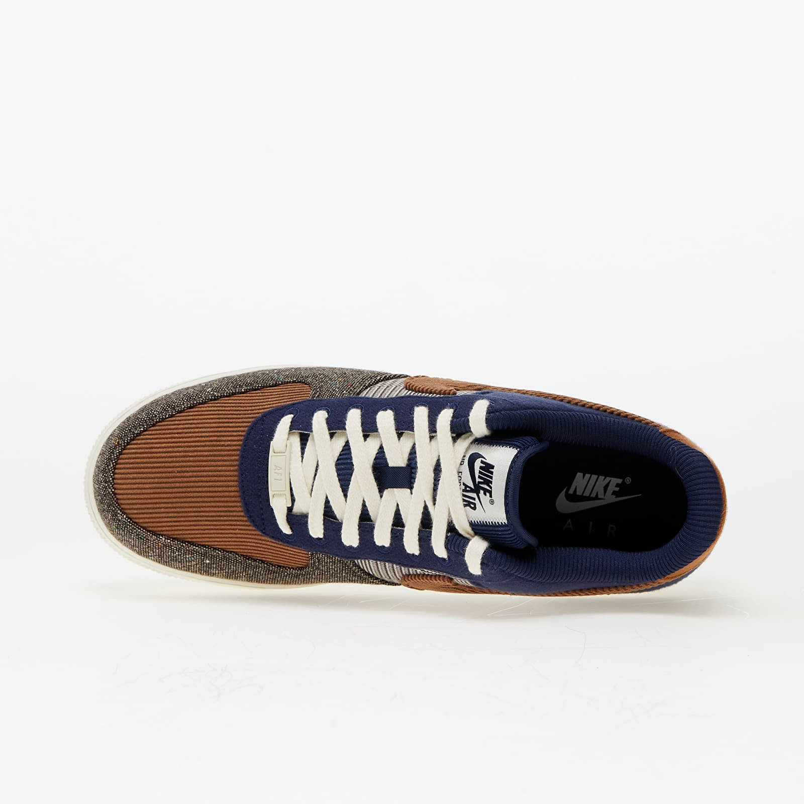 Buty męskie Nike Air Force 1 '07 Premium Midnight Navy/ Ale Brown-Pale Ivory