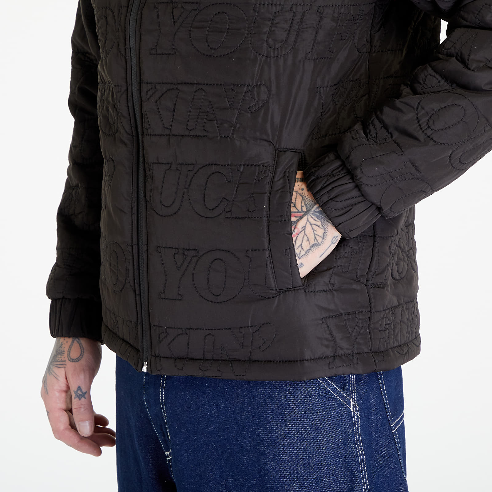 Geci RIPNDIP Fuckin Fuck Puffer Jacket Black