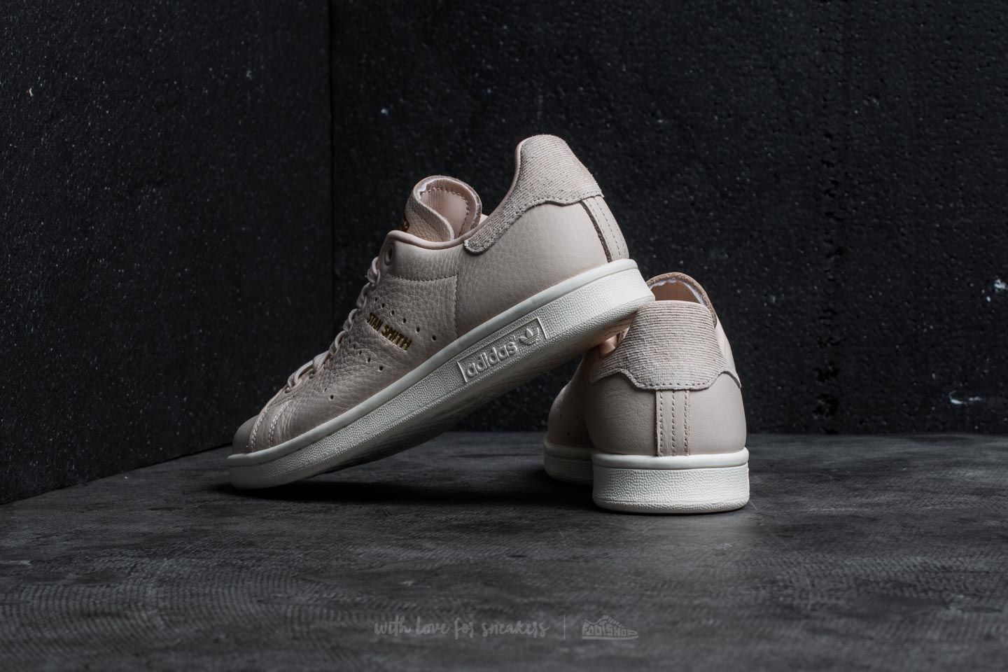 Damen Sneaker und Schuhe adidas Stan Smith W Linen/ Linen/ Off White