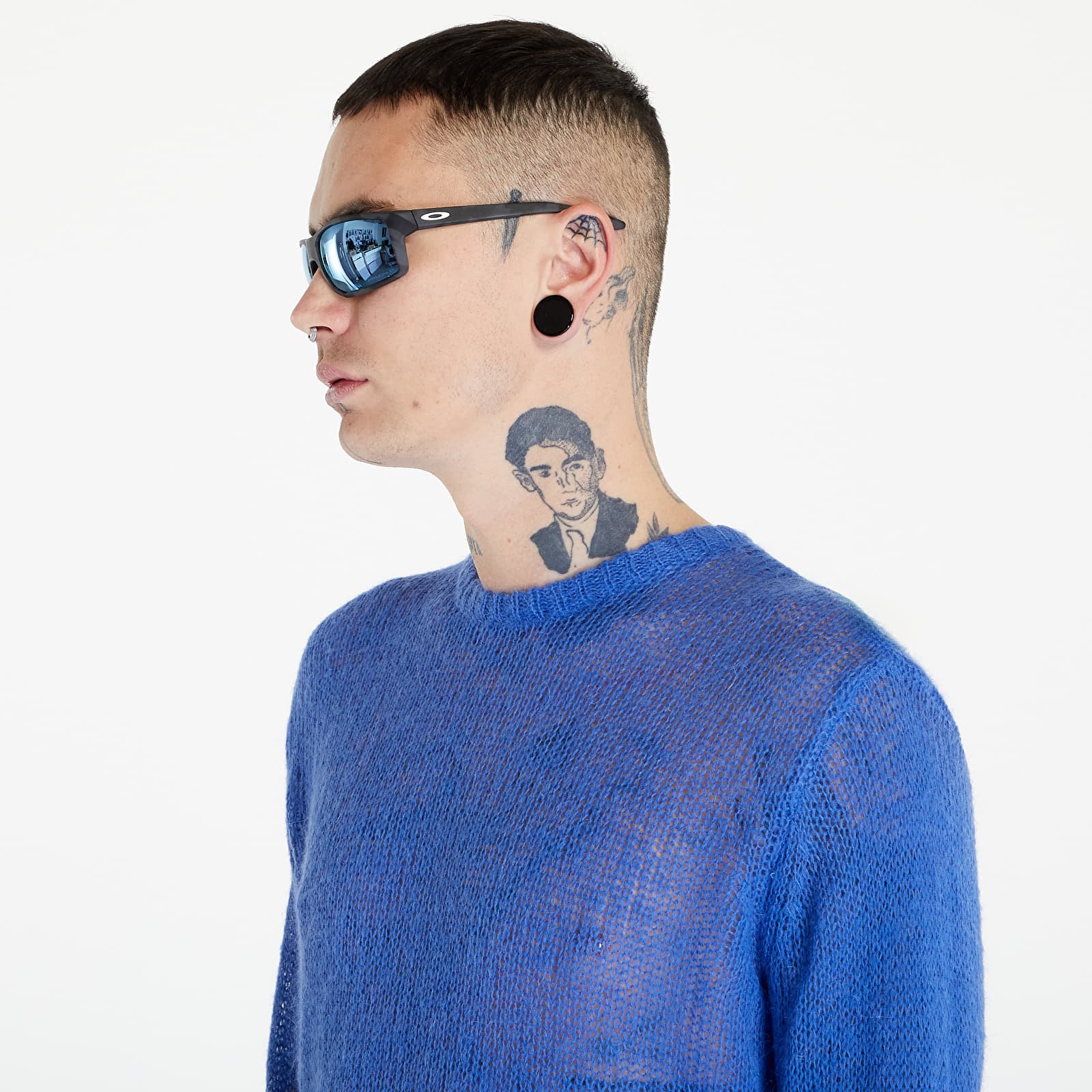 Suéteres Stüssy S Loose Knit Sweater UNISEX Blue