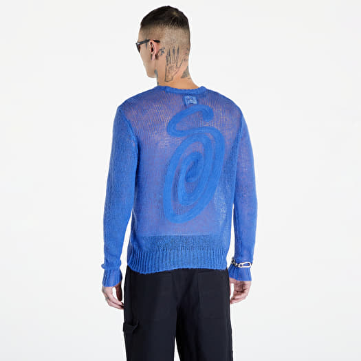 Sweaters Stüssy S Loose Knit Sweater UNISEX Blue | Footshop
