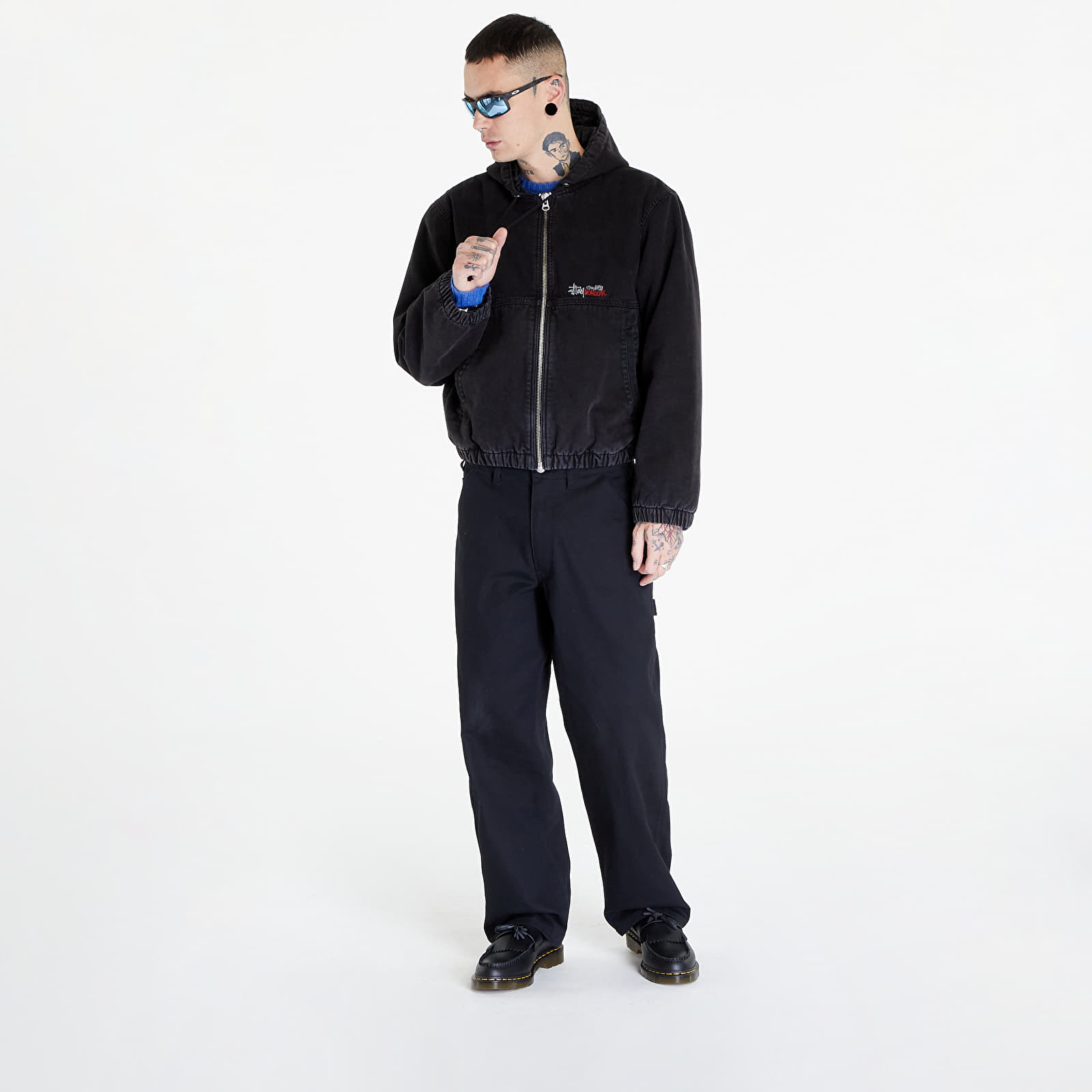 Jakker Stüssy Canvas Insulated Work Jacket UNISEX Black