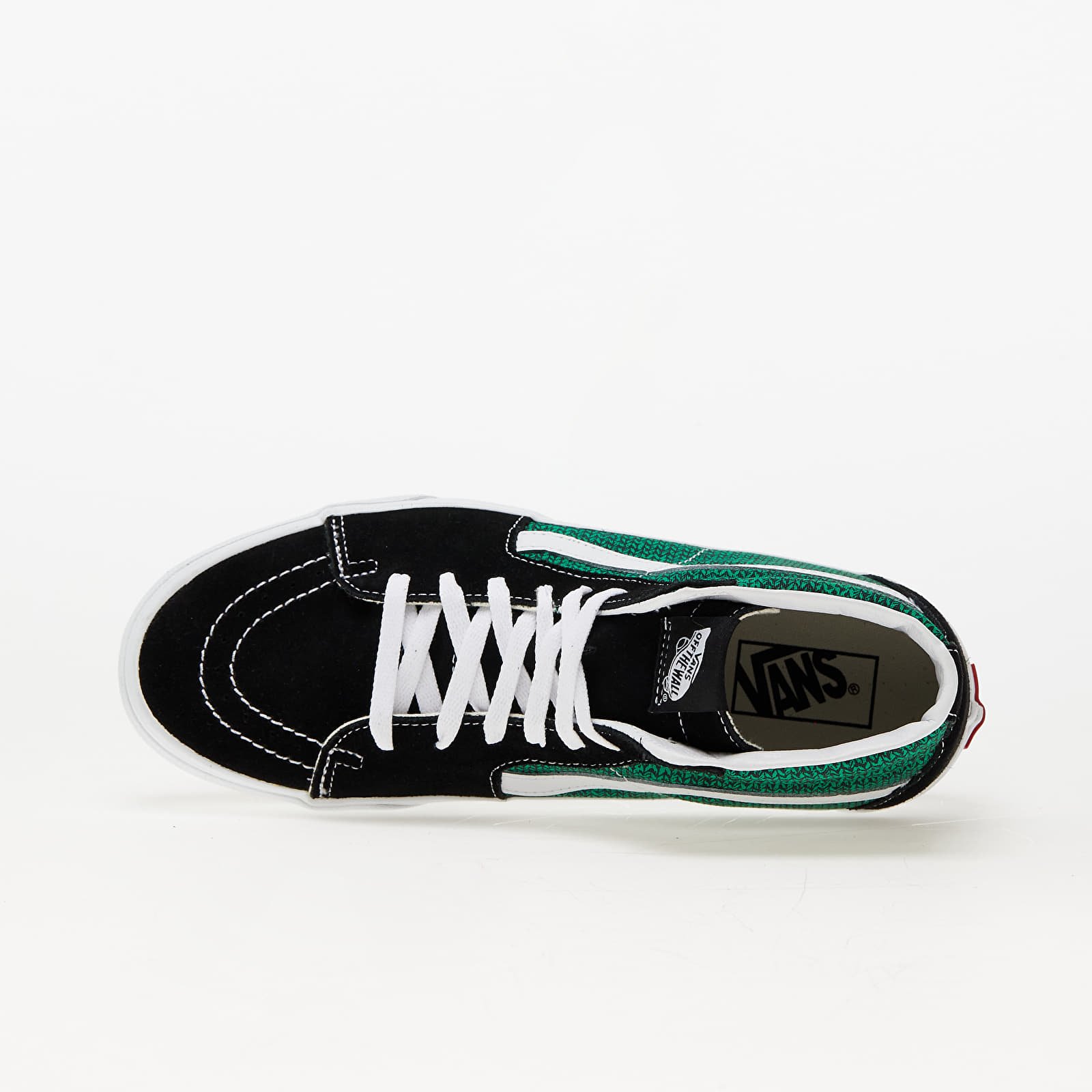 Férfi cipők Vans Sk8-Hi Sweater Weather Black/ Green