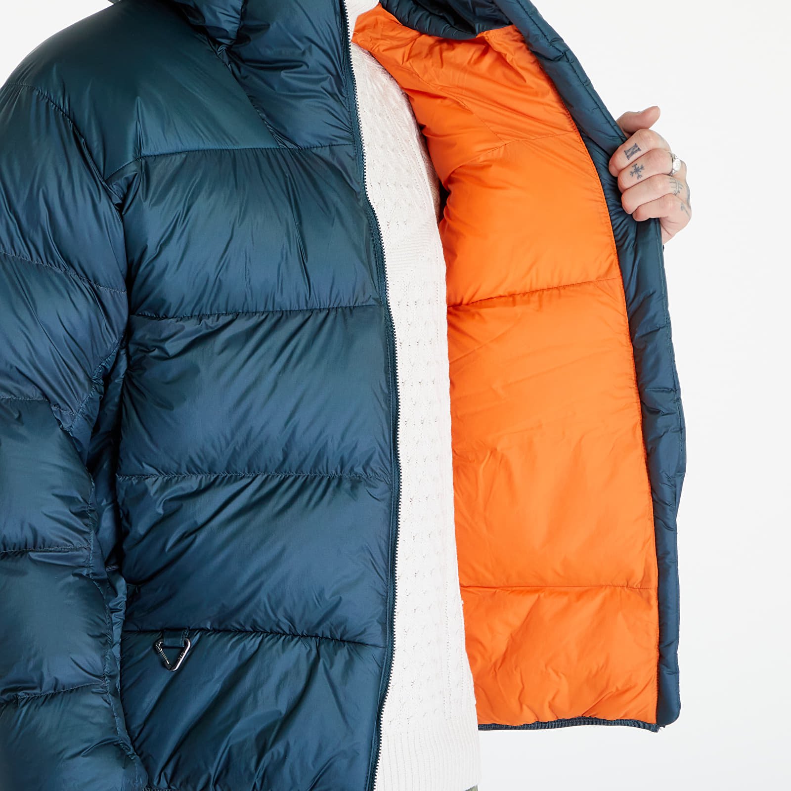 Giacche Nike Therma-FIT ADV ACG "Lunar Lake" Puffer Jacket UNISEX Deep Jungle/ Summit White