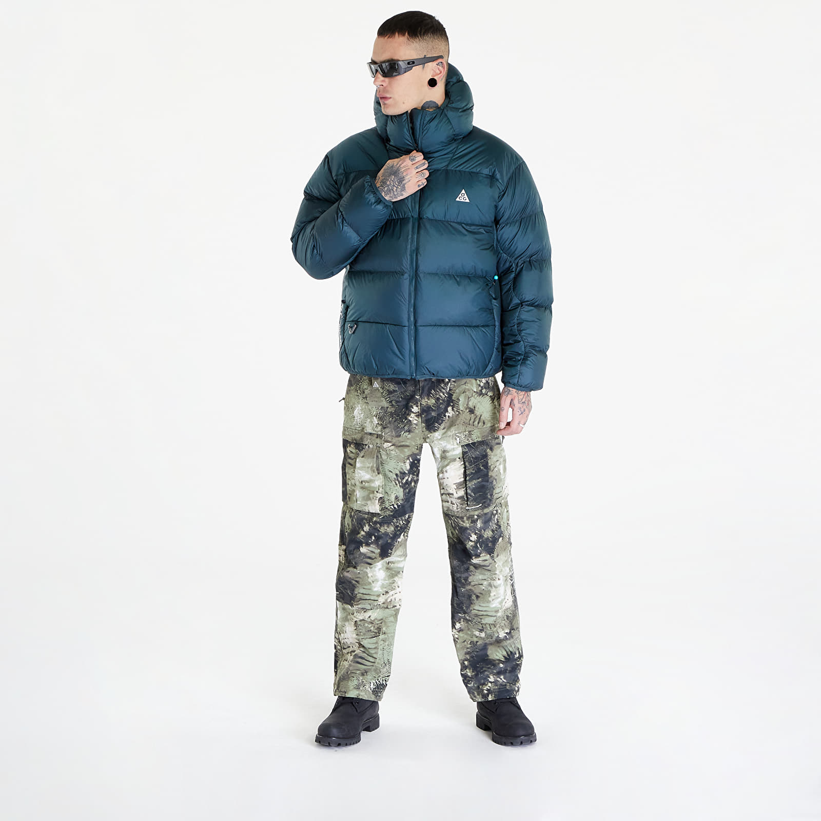 Jackets Nike Therma-FIT ADV ACG "Lunar Lake" Puffer Jacket UNISEX Deep Jungle/ Summit White