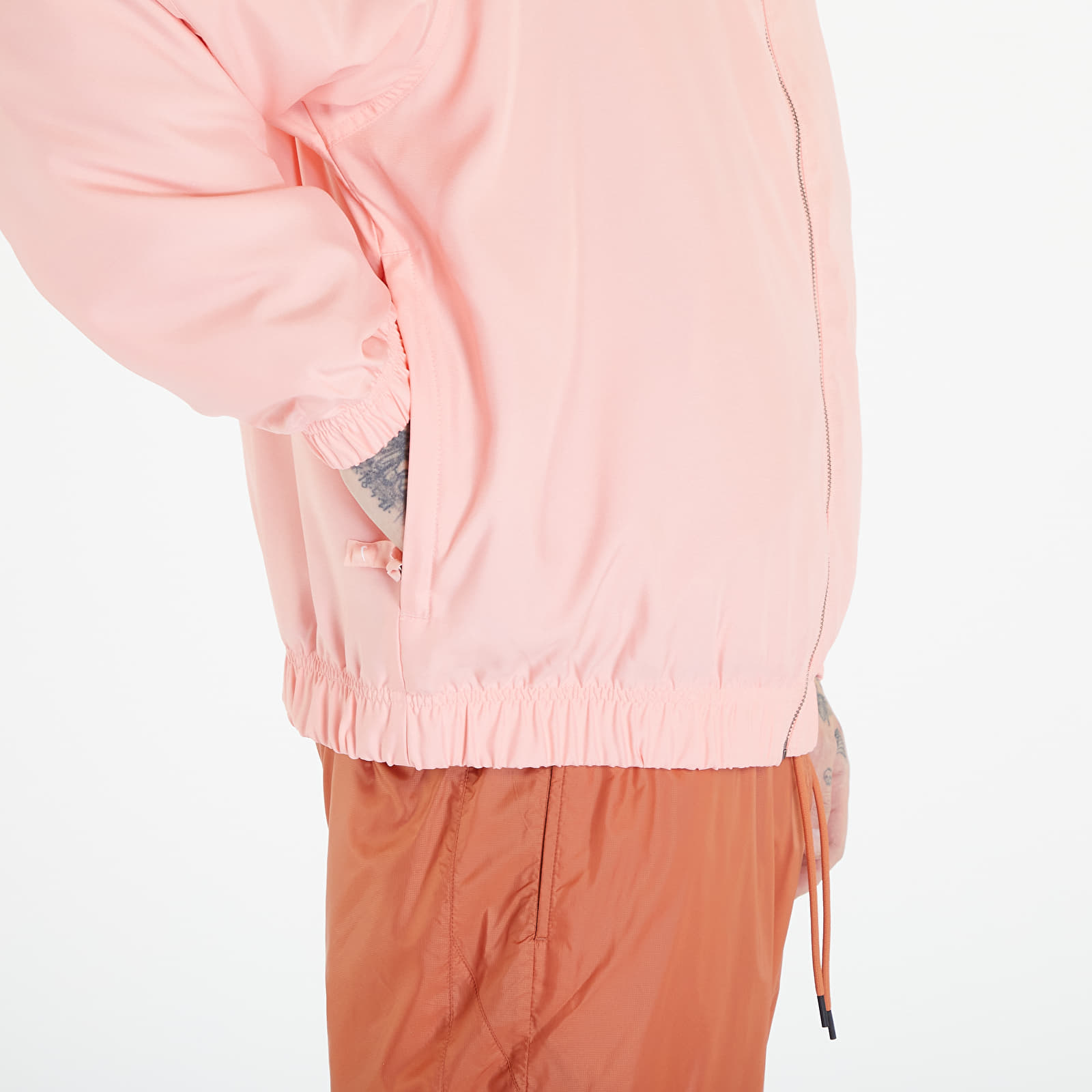 Bomber Nike Solo Swoosh Jacket Bleached Coral/ Black/ White