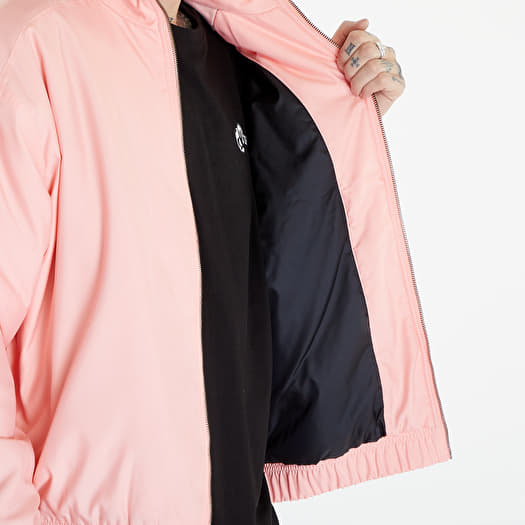 Bomber Jackets Nike Solo Swoosh Jacket Bleached Coral Black White Footshop