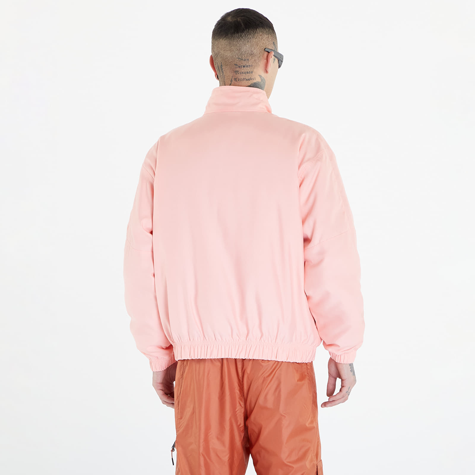Bomber Nike Solo Swoosh Jacket Bleached Coral/ Black/ White