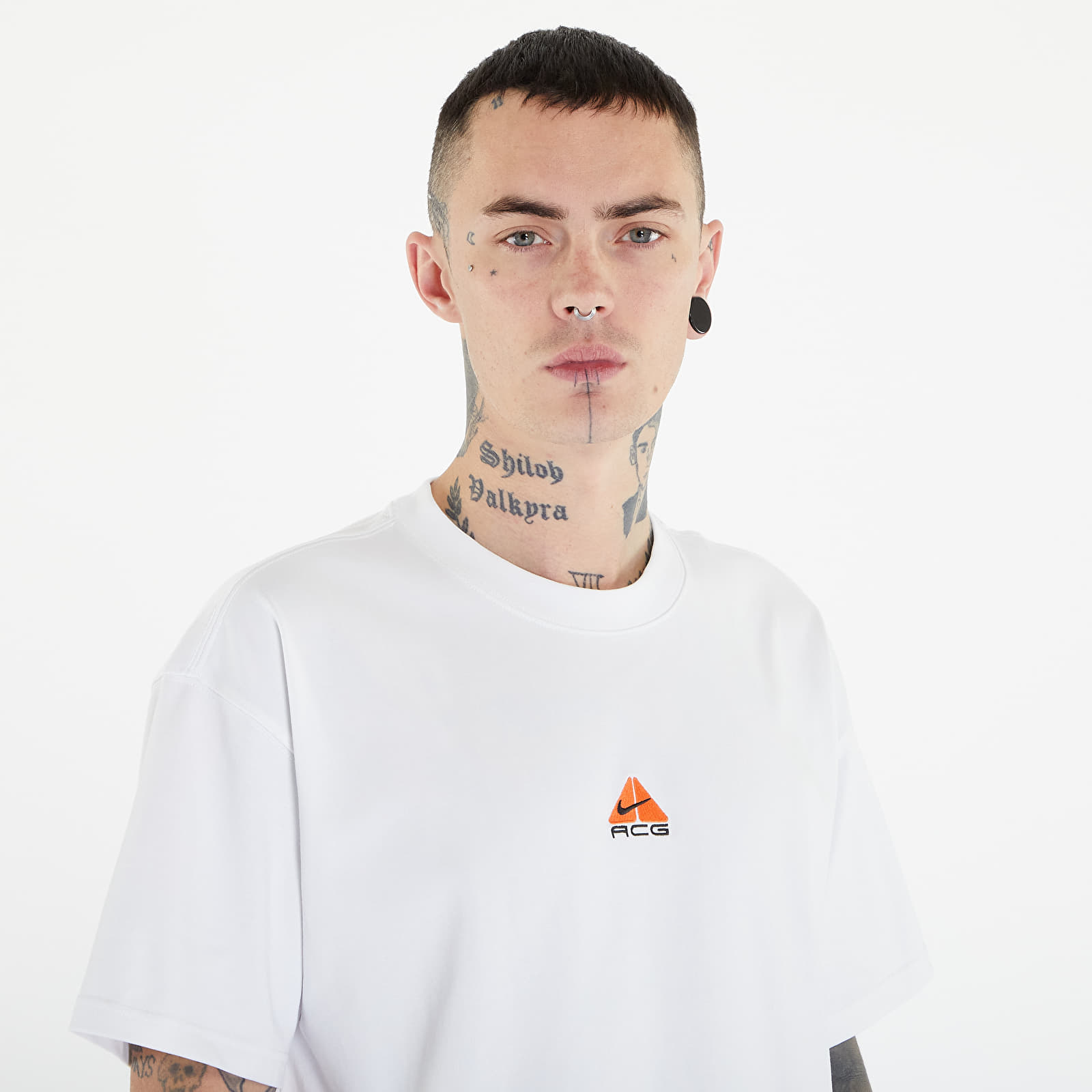 Pólók Nike Nrg ACG Short Sleeve Tee Lbr Lungs Summit White