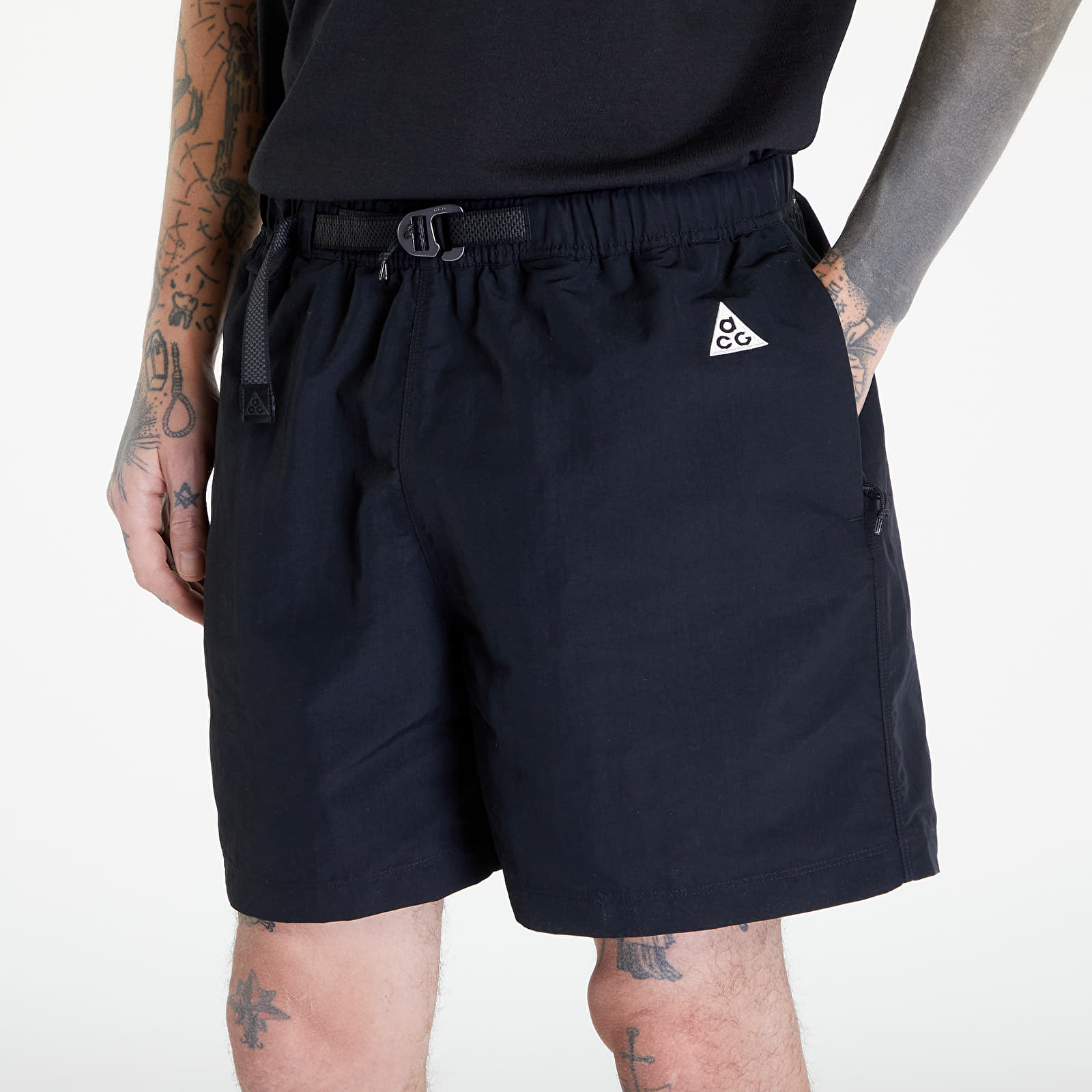 Pantaloni scurți Nike ACG Trail Shorts Black/ Dark Smoke Grey/ Summit White - 1 | YEO