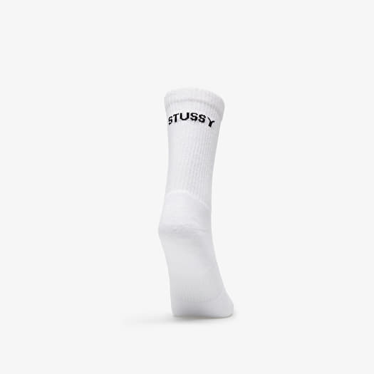 Socks Nike x Stussy Cushioned Crew Socks 3 Pack White Black Footshop