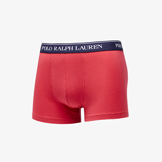 Boxer shorts Ralph Lauren Stretch Cotton Classic Trunk 3-Pack Blue/ Purple/  Red