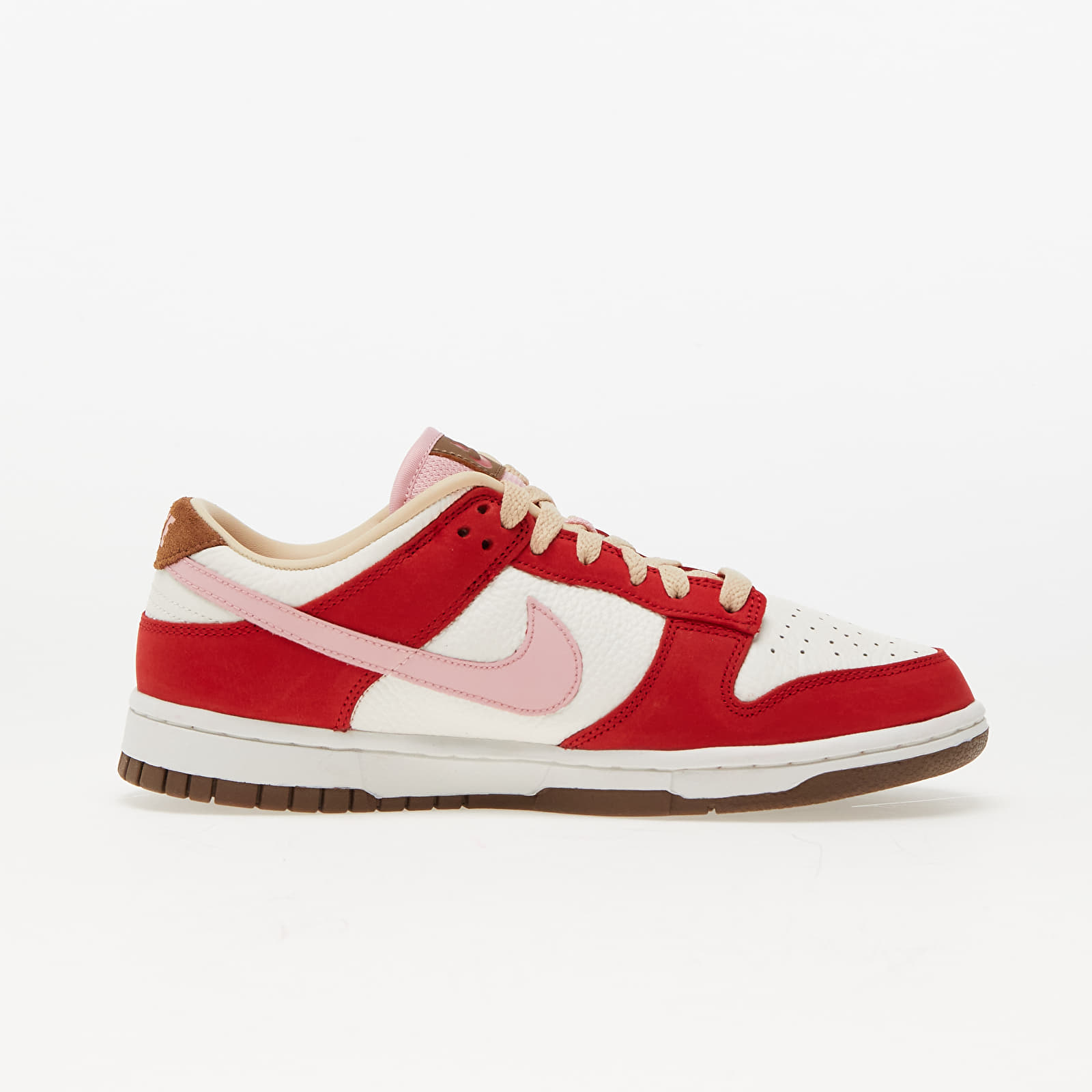Дамски кецове и обувки Nike W Dunk Low Premium Sport Red/ Sheen-Sail-Medium Brown