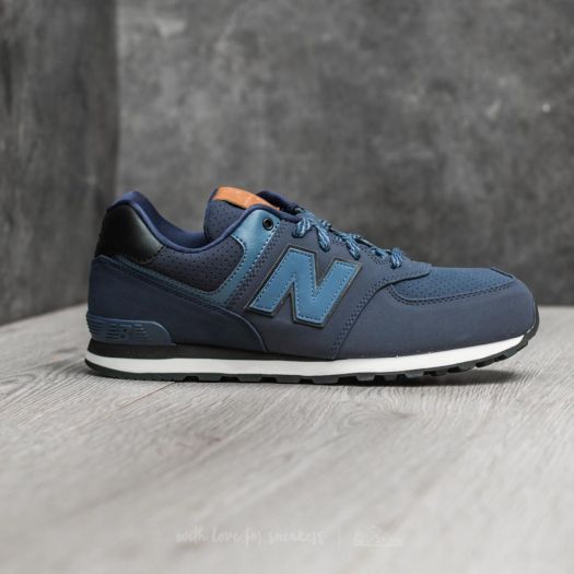 New Balance 574 dile Bleu